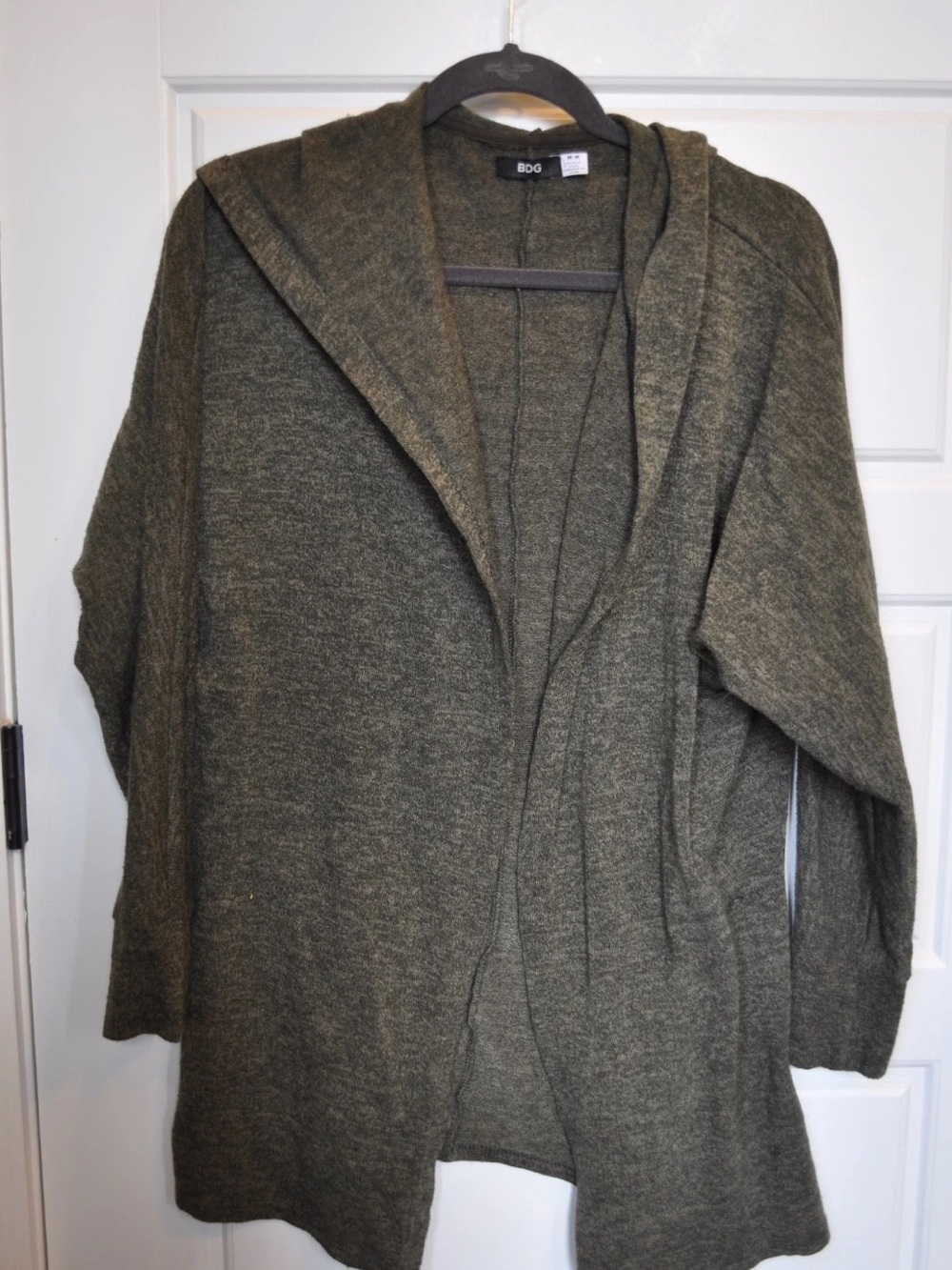 Women's Hooded Open Front Cardigan